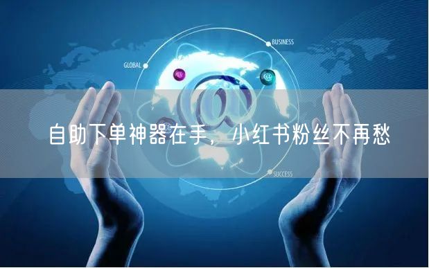 自助下单神器在手，小红书粉丝不再愁