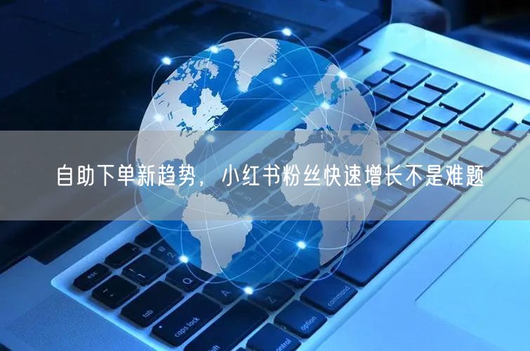 自助下单新趋势，小红书粉丝快速增长不是难题